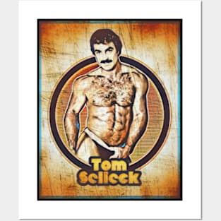 Tom Selleck / 80s Retro Posters and Art